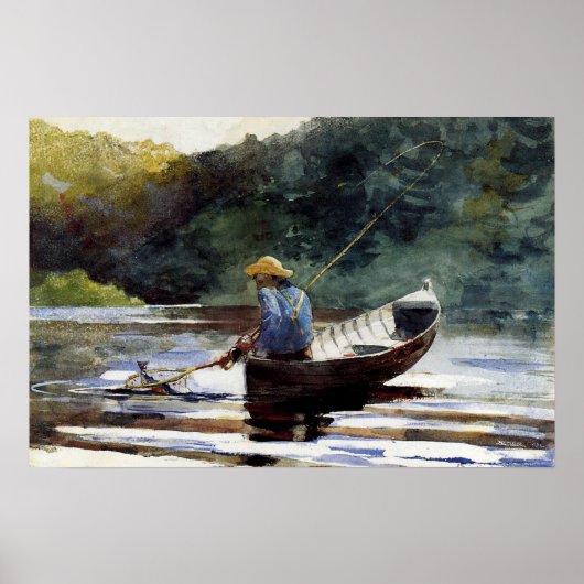 Homer - Jongen vist Poster (Voorkant)