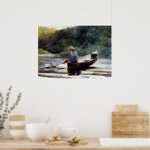 Homer - Jongen vist Poster (Keuken)