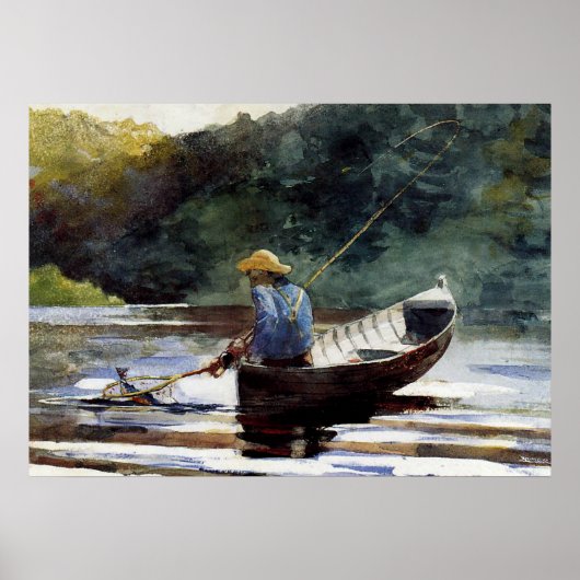 Homer - Jongen vist Poster (Voorkant)