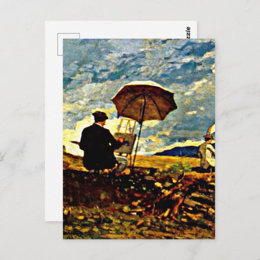 Homer: Kunstenaars schetsen in de Witte Bergen Briefkaart (Voorkant / Achterkant)