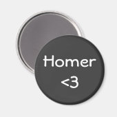 Homer liefde magneet (Voorkant / Achterkant)