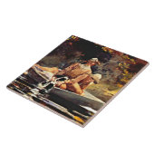 Homer - Na de Jacht Tegeltje (Zijkant)