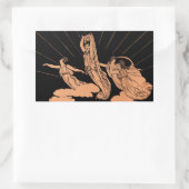 Homer The Odyssey Rechthoekige Sticker (Tas)