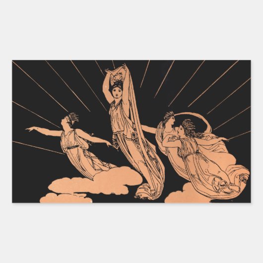 Homer The Odyssey Rechthoekige Sticker (Voorkant)