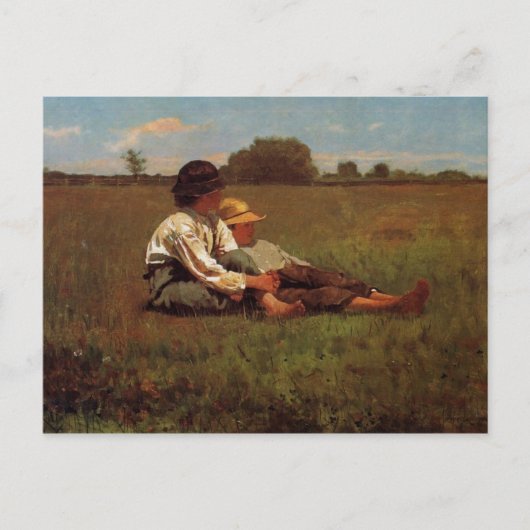 Homer Winslow Art Work Briefkaart (Voorkant)