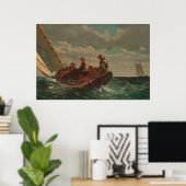 Homer Winslow Art Work Poster (Thuiskantoor)