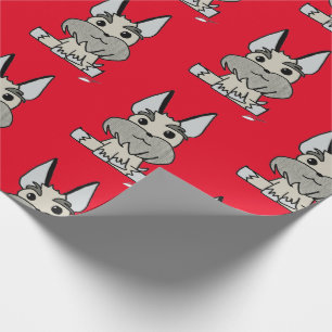 Homero the dog Wrapping Paper Cadeaupapier
