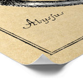 Homer's Dragons Ouroboros Square Poster (Hoek)