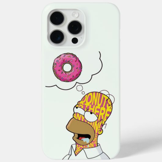 Homer's Dream Donut iPhone 15 Pro Hoesje (Achterkant)