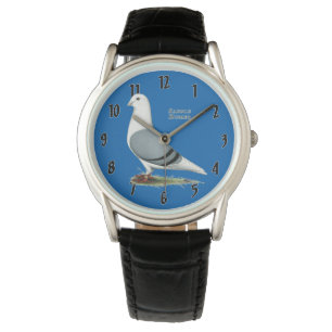 Homerus Blue Saddle Horloge