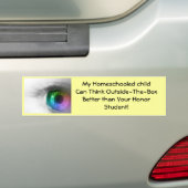 homeschool-Bumpersticker Bumpersticker (Op auto)