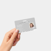 Homeschool CO-OP Adhésion Parent ID Badge (Handheld)