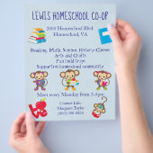 Homeschool Co op Flyer (Hand)