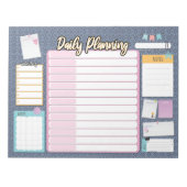 HOMESCHOOL DAGELIJKSE PLANNER-notebookblocnote Notitieblok (Voorkant)
