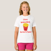 Homeschool French Fries T-shirt (Voorkant volledig)