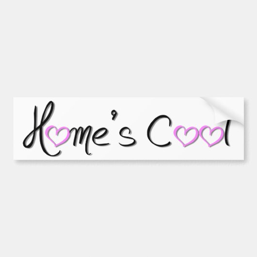 HomeSchool Home's Cool Bumpersticker (Voorkant)