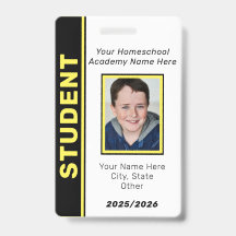 Homeschool Leerling Identificatiebadge