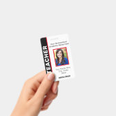 Homeschool leraar ID Badge (Handheld)