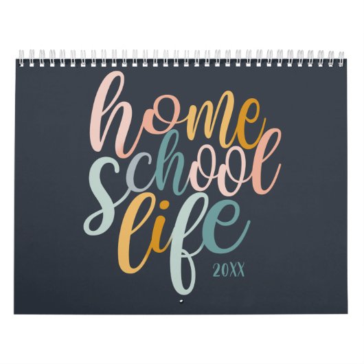 HomeSchool Leven  Citaten 2024 Kalender (Hoes)