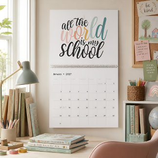 Homeschool Levenskalender II Kalender