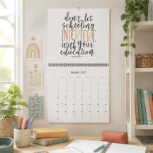 Homeschool Levenskalender