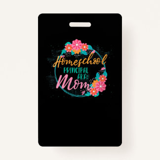 Homeschool Mam Gift Funny Thuisschool voor vrouwen Badge
