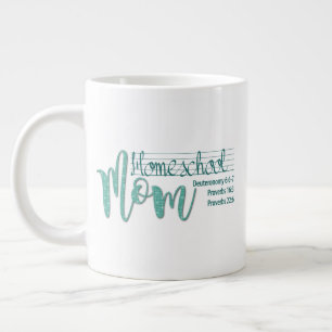 "Homeschool Mam" JUMBO Mok w/Spurgeon Quote