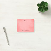Homeschool Mam Pink Parchment Post-it® Notes (Kantoor)