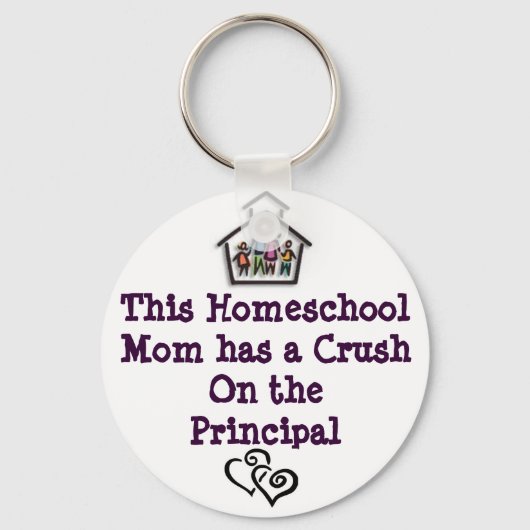 Homeschool Mam Sleutelhanger (Voorkant)