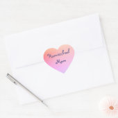 Homeschool mama hart sticker (Envelop)
