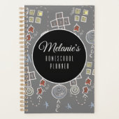 Homeschool Maman Enseigner Enfants Doodles Fun (Devant)