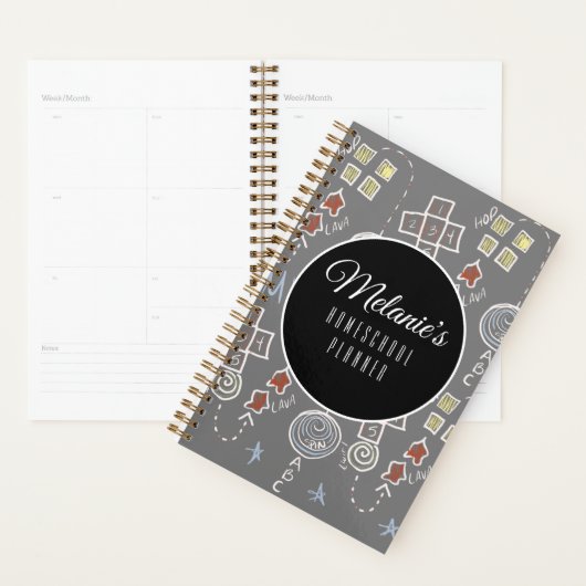 Homeschool Maman Enseigner Enfants Doodles Fun (Devant avec enveloppe)