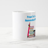 Homeschool Mom - Jumbo Mug (Devant)