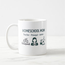 Homeschool Mom's Personalized Mug Koffiemok