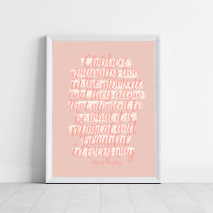 Homeschool Motivatie Quote Art Poster