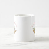Homeschool Nom Maman Fleurs Livre Mug (Centre)
