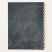 Homeschool Planner Minimaliste Floral Open Book (Dos)