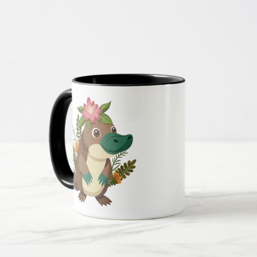 Homeschool Platypus Mug Mok (Voorkant links)