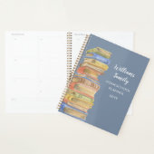 Homeschool Portfolio Organisation Books Planner (Devant avec enveloppe)