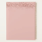 Homeschool Portfolio Organisation Glitter Planner (Achterkant)