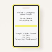 Homeschool Student ID Badge (Dos)