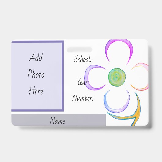 Homeschool Student ID Badge (Front)