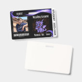 Homeschool Student ID Badge (Voor- en achterkant)