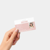 Homeschool Student ID Badge Rose Gold (Handheld)
