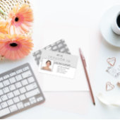 Homeschool Teacher ID Badge Modern Grey