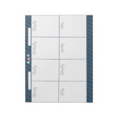 HOMESCHOOL WEEKLY PLANNER-notebookblok Notitieblok (Gedraaid)