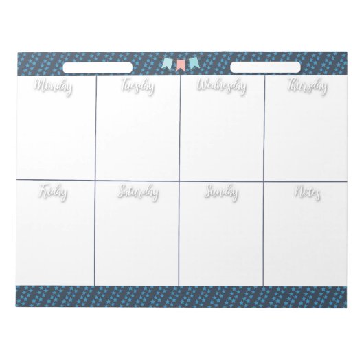 HOMESCHOOL WEEKLY PLANNER-notebookblok Notitieblok (Voorkant)