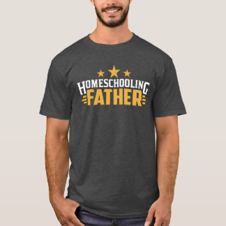 Homeschooling Vader Papa Vader Homeschool retro T-shirt