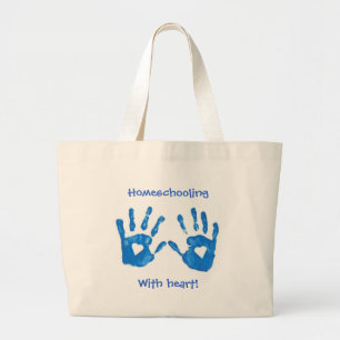 Homeselectie met hart tas