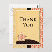 HomeSpun bedankkaart Briefkaart (Voorkant / Achterkant)